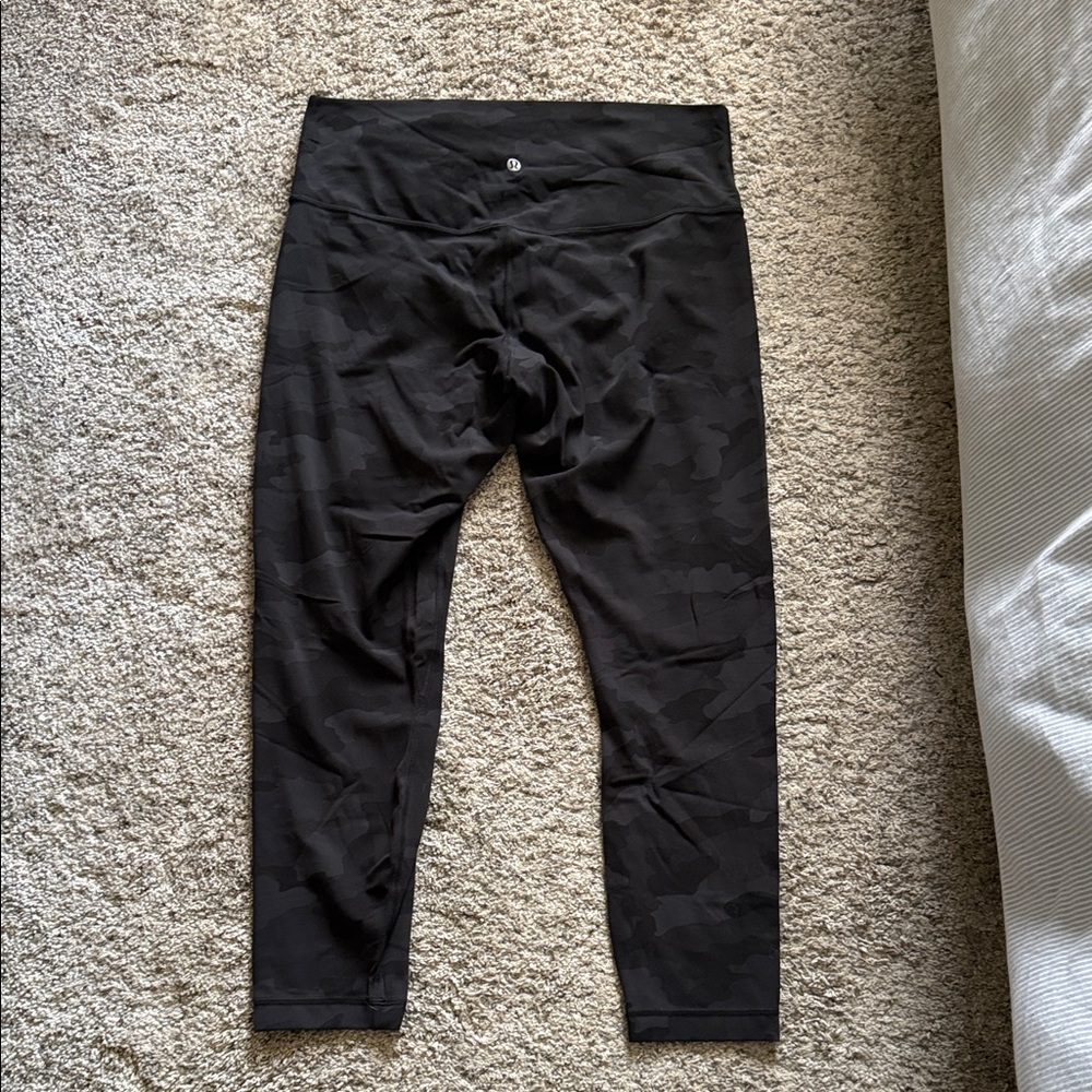 Lululemon Athletica align 25” Dark Camouflage Leggings